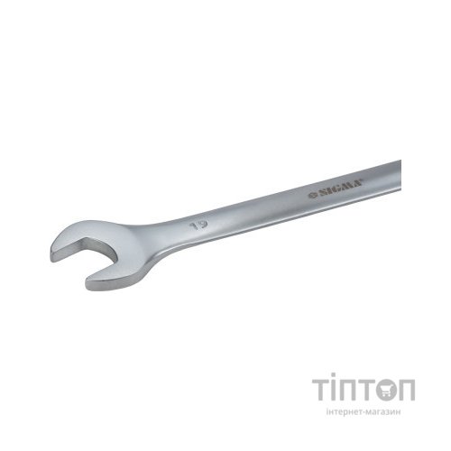 Ключ Sigma набір рожково-накидних 8шт 6-19мм CrV satine (6010111)