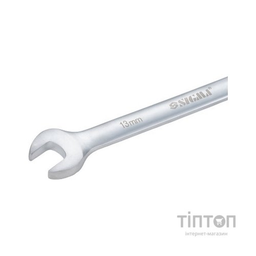 Ключ Sigma ріжково-накидний з тріскачкою 13мм CrV satine (6022131)