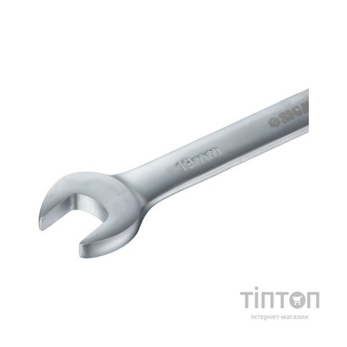 Ключ Sigma ріжково-накидний з тріскачкою 19мм CrV satine (6022191)