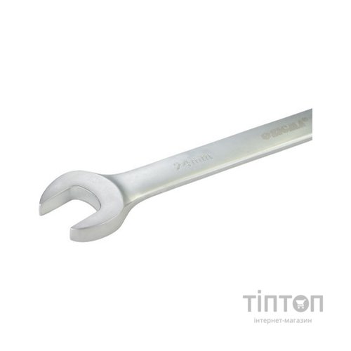 Ключ Sigma ріжково-накидний з тріскачкою 24мм CrV polished (6022241)