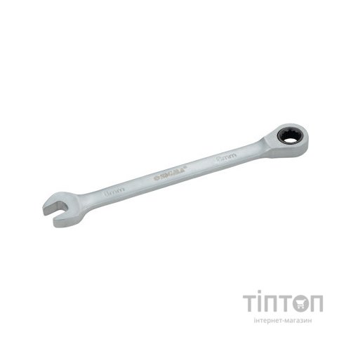 Ключ Sigma ріжково-накидний з тріскачкою 8мм CrV satine (6022081)