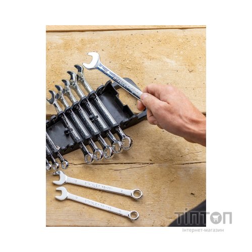 Ключ Stanley комбинировані 7шт, 8 - 10 - 12 - 13 - 14 - 17 (STMT82842-0)