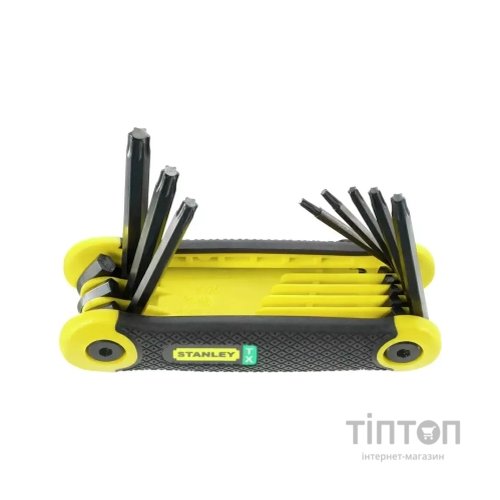 Ключ Stanley TORX, складаний, 8 шт: 9-10-15-20-2 (2-69-266)
