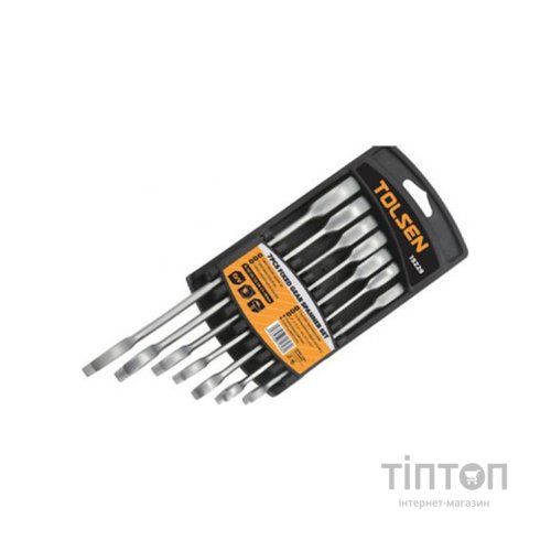 Ключ Tolsen храпових ключів 7шт 8-19мм (15229)