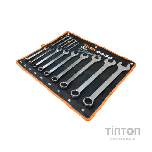 Ключ Tolsen комбінованих у чохлі 14 шт (15889)