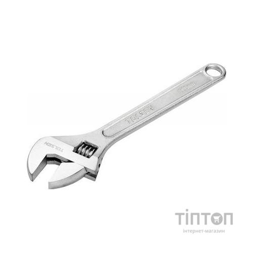 Ключ Tolsen розвідний хром 250 мм (0-30 мм) (15003)