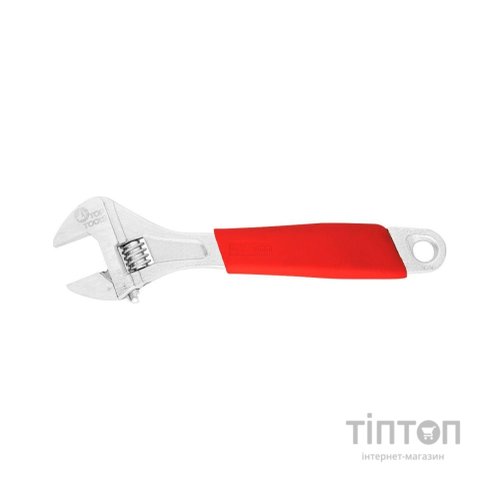 Ключ Top Tools розвідний, 200 мм, діапазон 0-22 мм, тримач пластмасовий (35D118)
