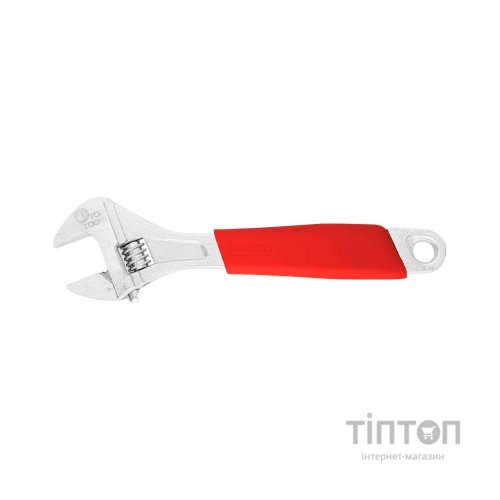 Ключ Top Tools розвідний, 250 мм, діапазон 0-27 мм, тримач пластмасовий (35D119)