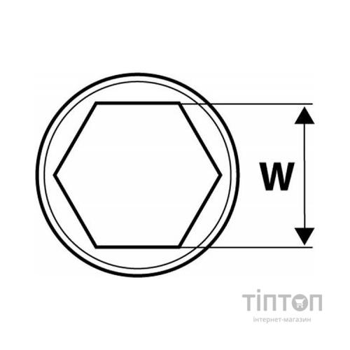Ключ Topex балонний телескопiчний, 17 х 19 мм (37D305)