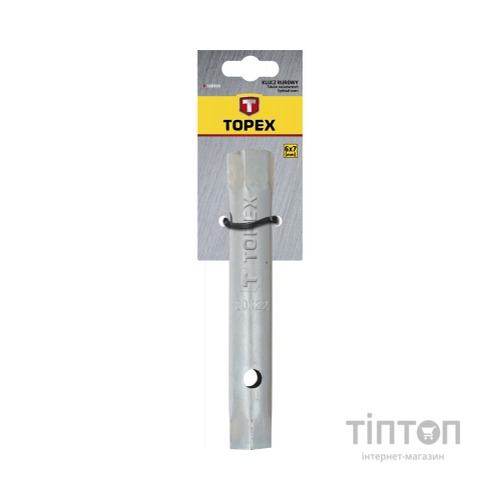 Ключ Topex торцевий двосторонній трубчатий 16 х 17 мм (35D935)
