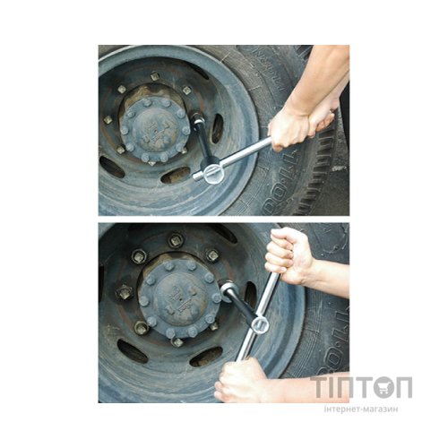 Ключ Toptul балонний 35х17(4-гр.)мм з воротком (CTIB3517)