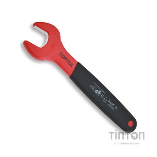 Ключ Toptul діелектричний ріжковий 14мм 1000V VDE (AAAT1414V4)