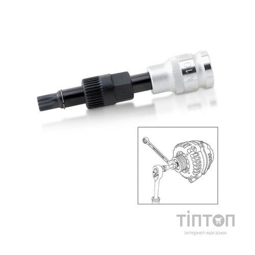 Ключ Toptul для дeмoнтaжу гeнepaтopa М10 VAG, BMW, Ford, Mercedes (JDCD3310)