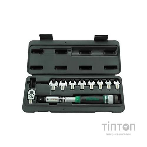 Ключ Toptul динамометричний 3/8" з головками 10 шт. (GAAI1001)
