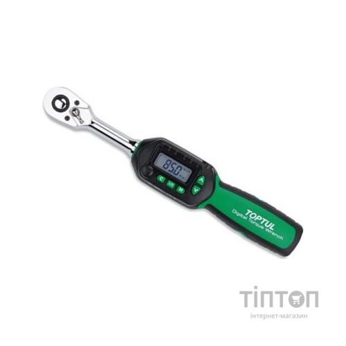 Ключ Toptul динамометричний електроний 4.2-85Нм 3/8" укорочений (DT-085S3)