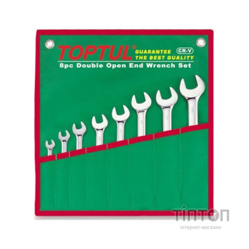 Ключ Toptul ключів комбінованих 8 шт. 10-19 (GAAA0804)