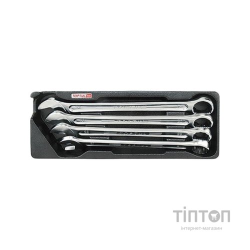 Ключ Toptul ключів комбінованих в ложементі 27-32мм 4од. (GAAT0408)