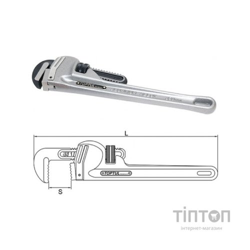 Ключ Toptul КТР алюмінієвий 51мм L360 (DDAC1A14)