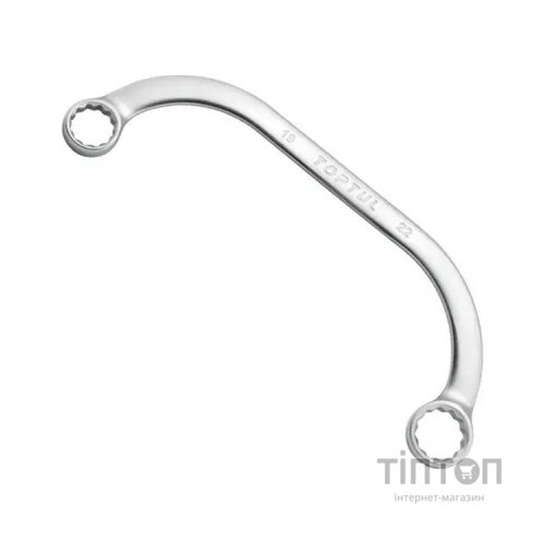 Ключ Toptul накидний С-подібний стартерний 16x18 мм (AAAC1618)