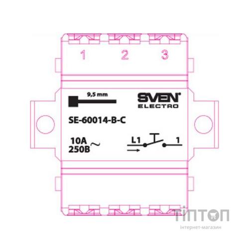 Кнопка дзвінка SVEN SE-60014-B-C cream (4895134781484)