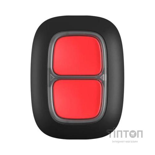 Кнопка тривоги Ajax DoubleButton black