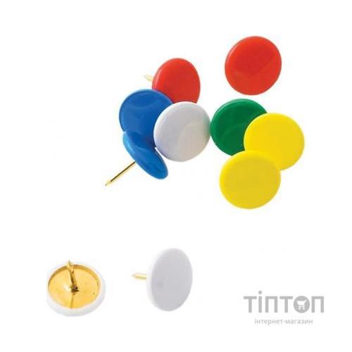 Кнопки Buromax colorful, 100шт (BM.5176)