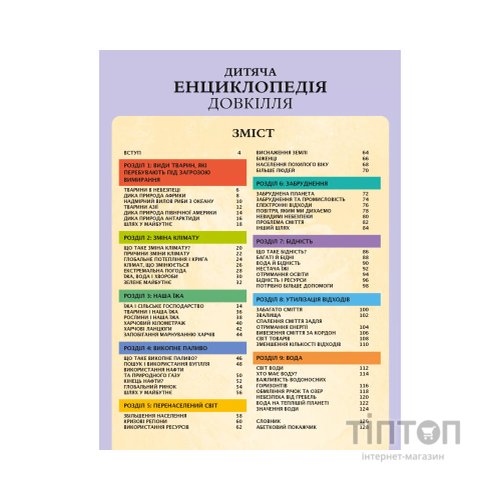 Книга Дитяча енциклопедія довкілля Vivat (9786171704831)