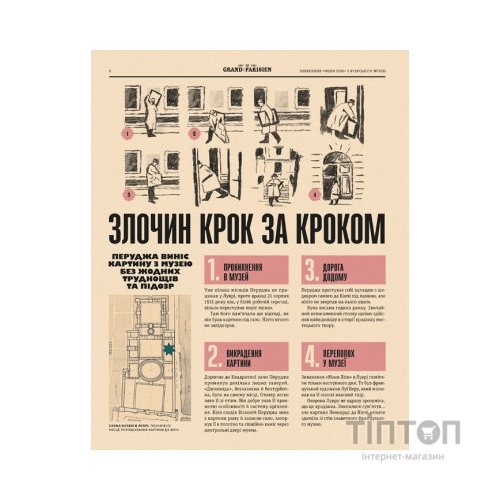 Книга Легендарні крадіжки: від Великого пограбування поїзда до викрадення Мони Лізи Видавництво Старого Лева (9789664481066)