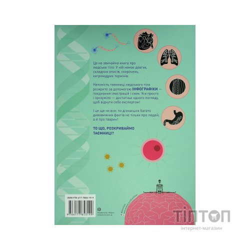 Книга Тіло людини - Кристина Перабоні Жорж (9786177853199)