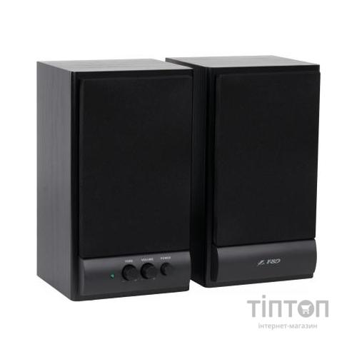 Колонки F&D R215 дерево чорний