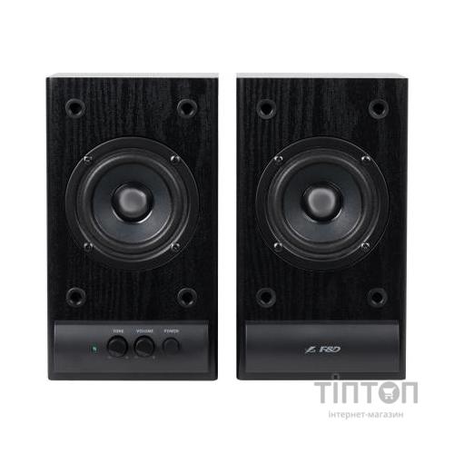 Колонки F&D R215 дерево чорний