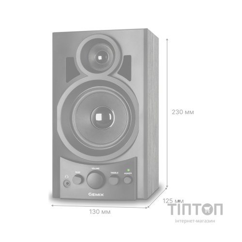 Колонки Gemix TF-10 чорний