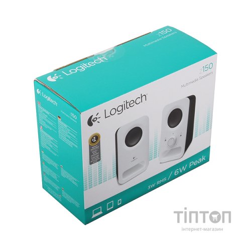 Колонки Logitech Multimedia Speakers Z150 білий