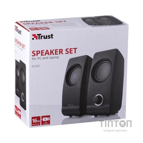 Колонки TRUST REMO SPEAKER SET чорний