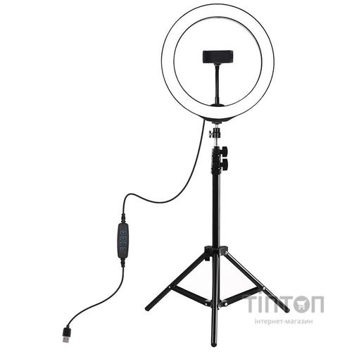 Набір блогера Puluz Ring USB LED lamp 10"+ tripod 1.1m (PKT3035)