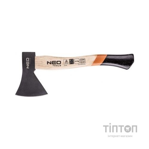 Колун Neo Tools 800 г, дерев'яна рукоятка (27-008)