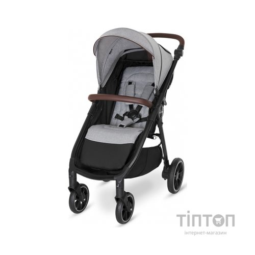 Коляска Baby Design LOOK G 2021 107 SILVER GRAY (204517)