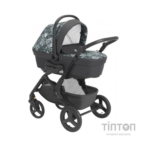 Коляска Cam 2 в 1 Dinamico Up Smart біло-сіре графіті (897010/819)