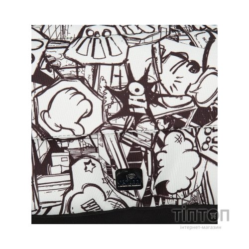 Коляска Cam 2 в 1 Dinamico Up Smart чорно-біле графіті (897010/782)