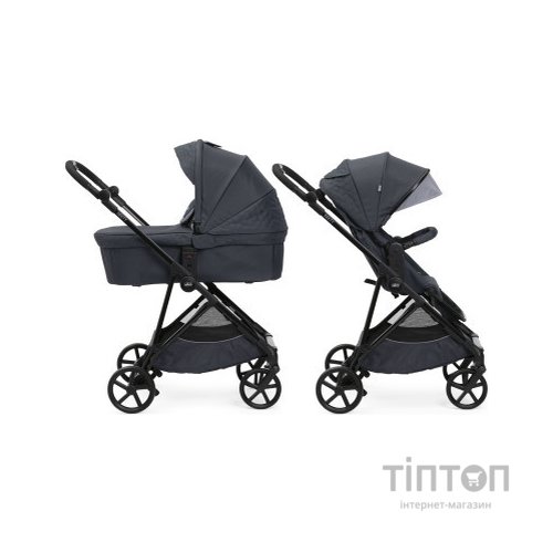 Коляска Chicco 2 в 1 Seety чорна (2900990869008) (87097.53.01)