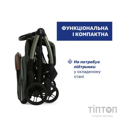 Коляска Chicco Goody XPlus Зелена 8058664173075 (87040.38.00)