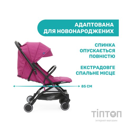 Коляска Chicco Trolley Me Бузкова (79865.62)