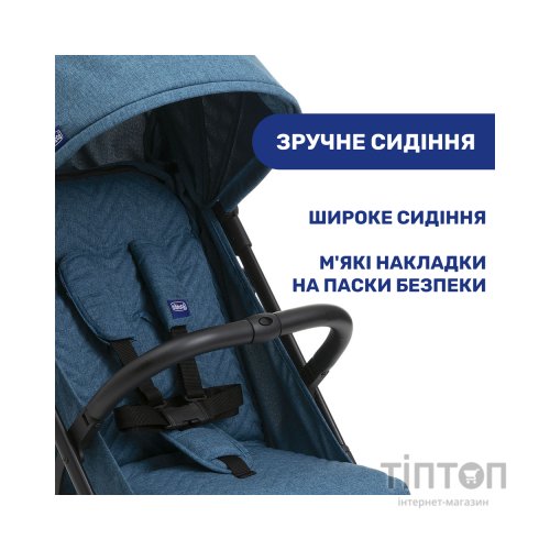 Коляска Chicco Trolley Me синя (79865.58)