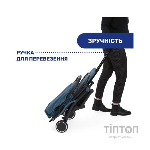 Коляска Chicco Trolley Me синя (79865.58)