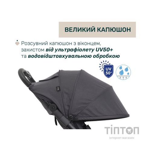 Коляска Chicco We 2 Чорна (87167.31)