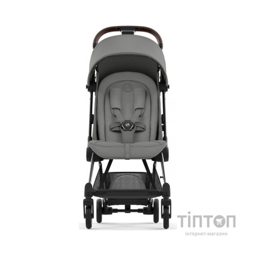 Коляска Cybex Coya Chrome Dark Brown Mirage Grey (522004395)