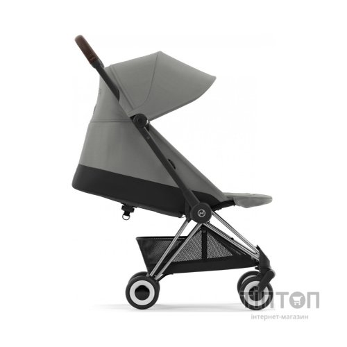 Коляска Cybex Coya Chrome Dark Brown Mirage Grey (522004395)