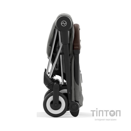 Коляска Cybex Coya Chrome Dark Brown Mirage Grey (522004395)