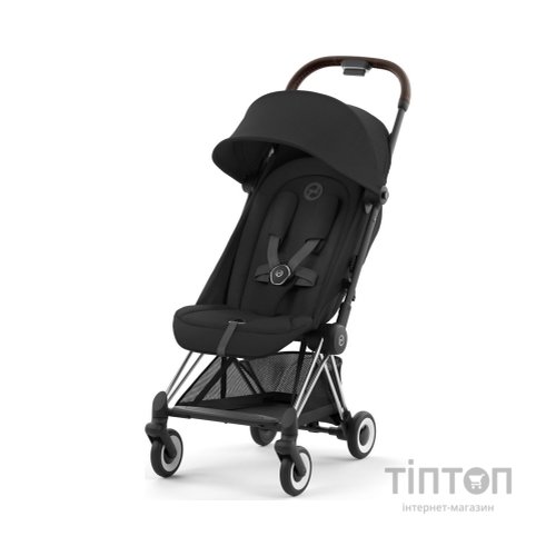 Коляска Cybex Coya Chrome Dark Brown Sepia Black (522004385)