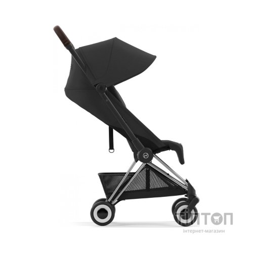 Коляска Cybex Coya Chrome Dark Brown Sepia Black (522004385)